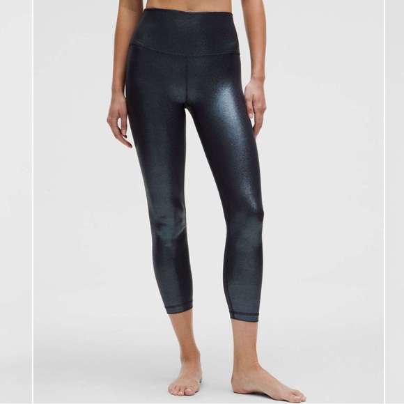 LULULEMON Align HR Rib Pant 25” Shine - Picture 4 of 10